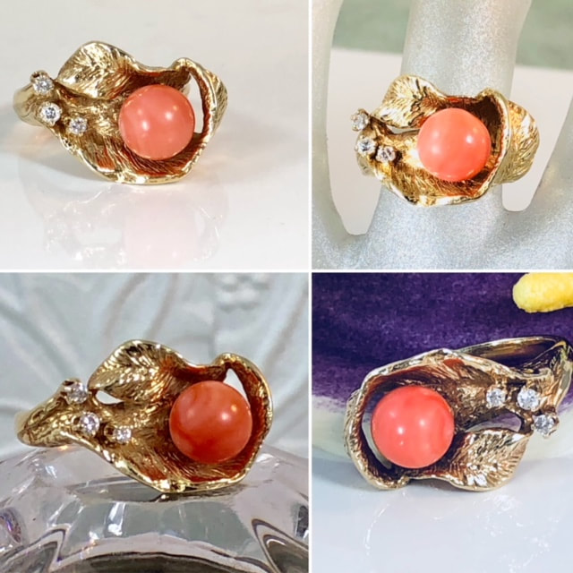 Estate Jewelery Franklin TN Nashville TN L1877G. Estate Sparkling 14K Diamond By Pass Ring. Size 7. $395.00