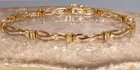 Gold Diamond BraceletPicture